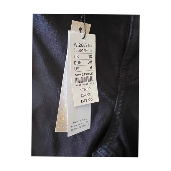 NWT - Topshop Jamie jeans - Picture 5 of 5